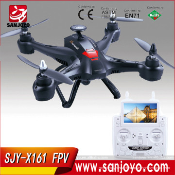 X161FPV avec 2MP HD caméra FPV 6 axes vol contrôle rc drone, quadcopter Usine OEM drone